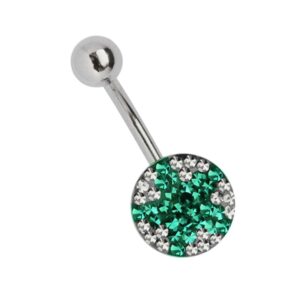 Adelia's Bauchnabelpiercing "Piercing Bauchnabelpiercing", Mit Stern-Design zweifarbig