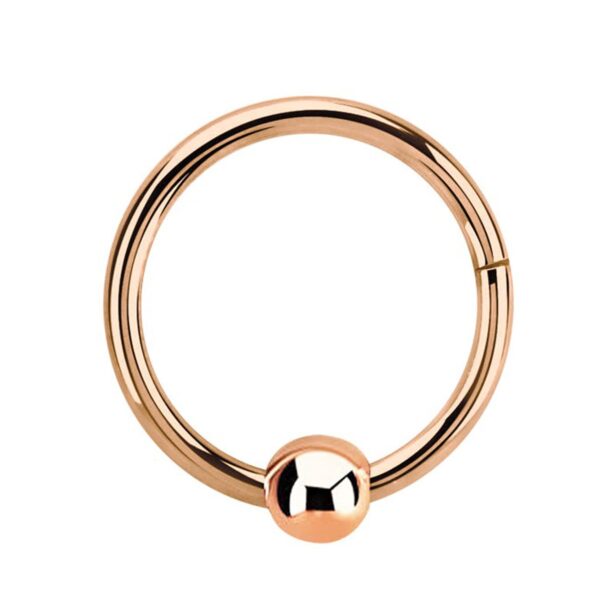 Adelia's Nasenpiercing "Piercing Nasenpiercing", Aus 316l Stahl PVD Rosegold beschichtet