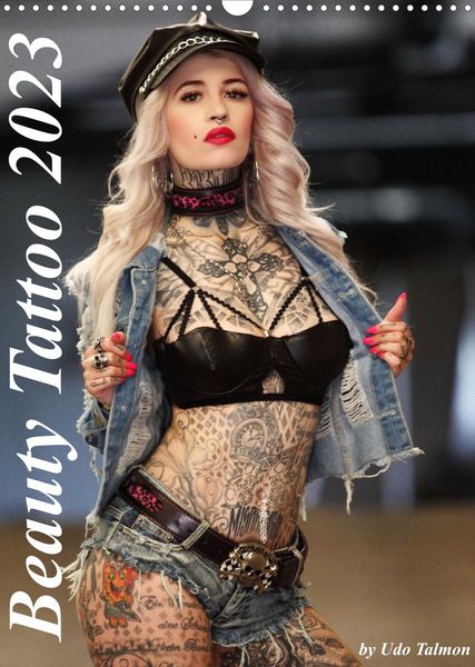 Beauty Tattoo 2023 (Wandkalender 2023 DIN A3 hoch)