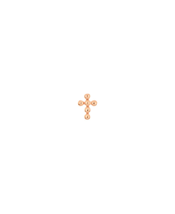 CROSS Piercing|Single 14K Roségold