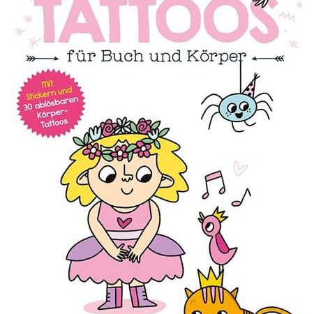 Coole Prinzessinnen Tattoos für Buch und Körper - Prinzessin Anna
