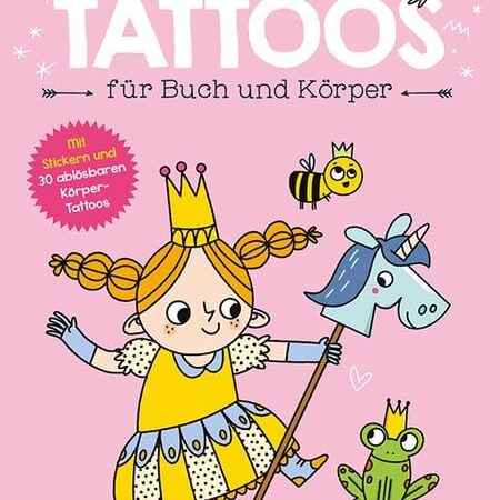 Coole Prinzessinnen Tattoos für Buch und Körper - Prinzessin Martha