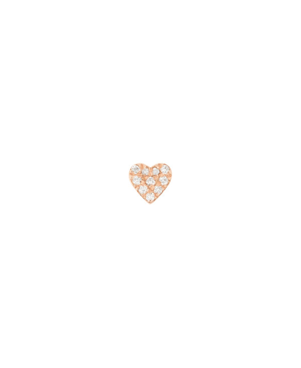DIAMOND PIERCING|Single 14K Roségold