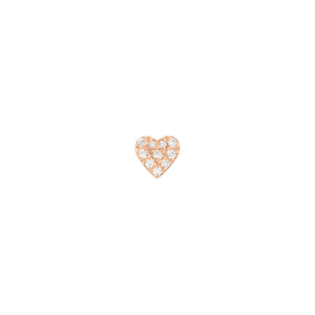 DIAMOND PIERCING|Single 14K Roségold