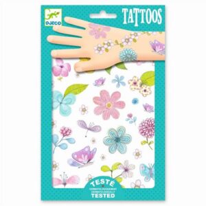 DJECO Kreativset DJ09585 Tattoos: Fair flowers of the field