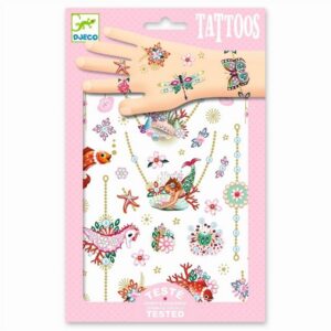 DJECO Kreativset DJ09586 Tattoos: Fiona's Jewels