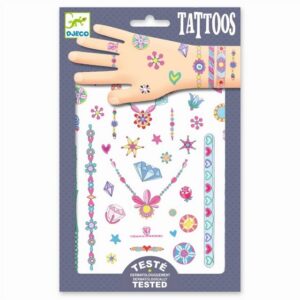 DJECO Kreativset DJ09587 Tattoos: Jenni's Jewels