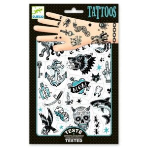 DJECO Kreativset DJ09594 Tattoos: Dark side