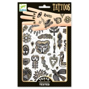 DJECO Kreativset DJ09595 Tattoos: Golden chic