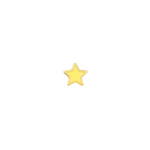 EMAILLE STAR Piercing|Single Gold