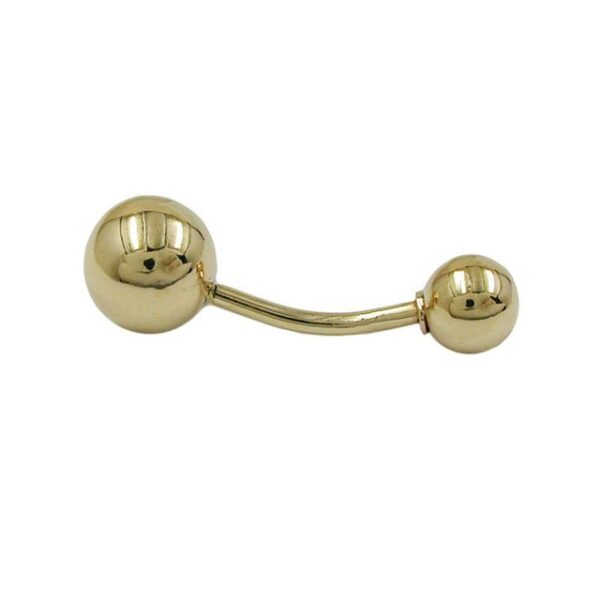 Erario D'Or Bauchnabelpiercing Piercing Kugel glänzend 14Kt (1-tlg)