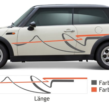 Folientunig mit Car-Tattoos und Dekorfolien