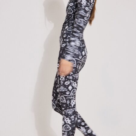 Fredrik Robertsson x NA-KD The Tattoo Leggings - Multicolor