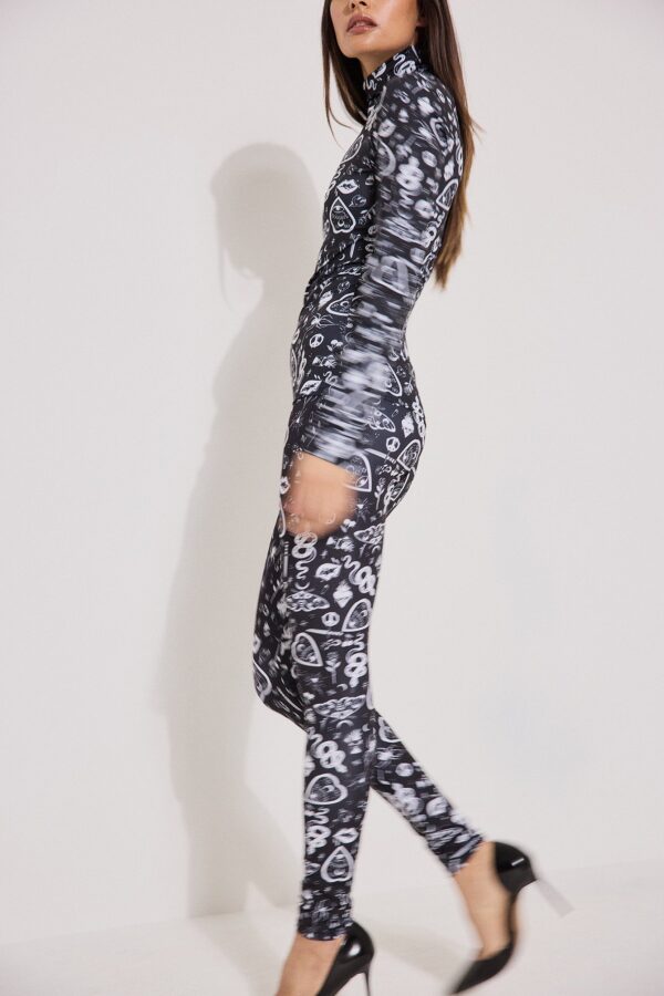 Fredrik Robertsson x NA-KD The Tattoo Leggings - Multicolor