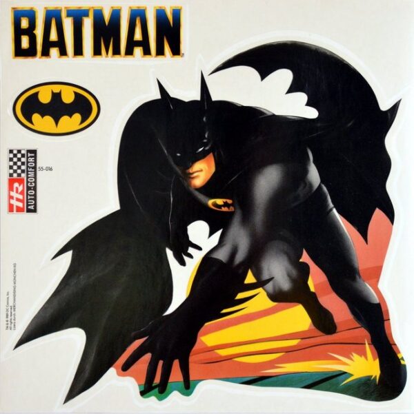 HR Autocomfort Wandtattoo Drei Batman Aufkleber Decals Tattoo 28 cm + 12 cm + 6 cm orig. 1989