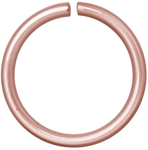 Karisma Piercing-Set Karisma Roségold Continous Piercing Ring Edelstahl Lippe Nase Stärke 0,8mm - 1,2x6mm