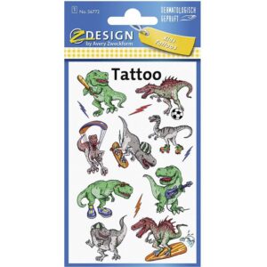 Kid Tattoos 56772 Dinos 1Bogen - Avery Zweckform