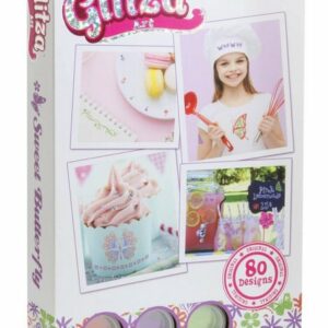 Knorrtoys® Kindertattoo Glitza Art Sweet Butterfly mit Glitzer und 80 Tattoos