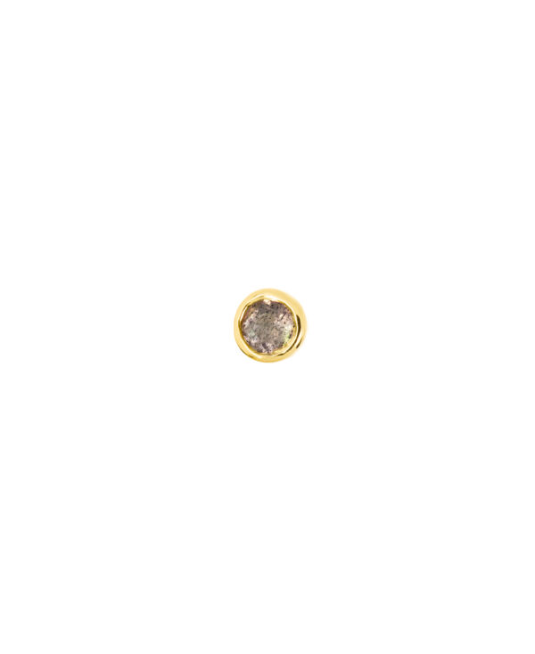 LABRADORIT Piercing|Single Gold