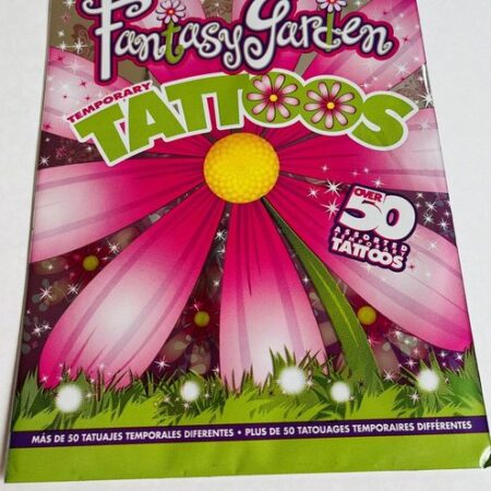 LK Trend & Style Kindertattoo Fantasy Garden Temporary Tattoos, 50-tlg.