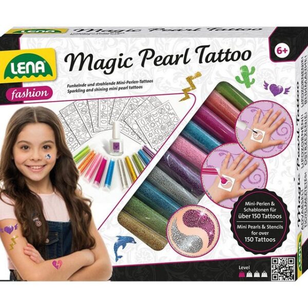 Lena® Schmuck-Tattoo Magic Pearl Tattoo, Tattooset aus Miniperlen