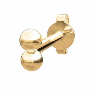 Nordahl Jewellery Single-Ohrstecker Piercing PIERCE52 aus Gold