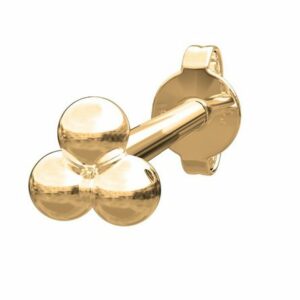 Nordahl Jewellery Single-Ohrstecker Piercing PIERCE52 aus Gold