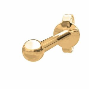 Nordahl Jewellery Single-Ohrstecker Piercing PIERCE52 aus Gold