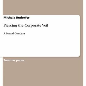 Piercing the Corporate Veil