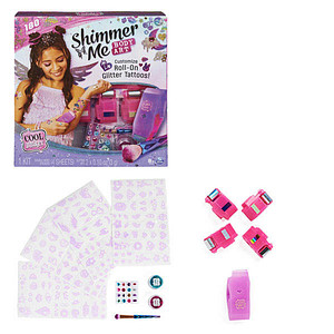 SPIN MASTER™ Bastelset Shimmer Me Tattoo Studio mehrfarbig