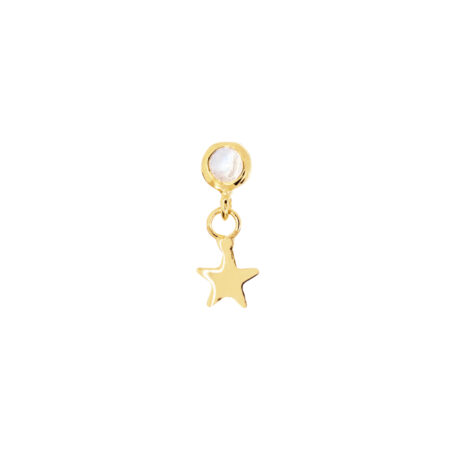 STAR SWING Piercing|Single Gold