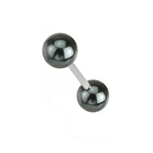 Taffstyle Intimpiercing Intim Piercing Brust Perlen Perlmutt Design, Perlen Perlmutt