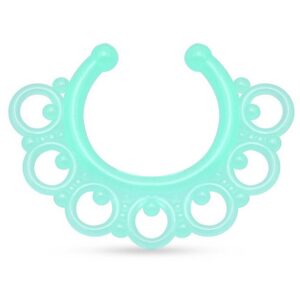 Taffstyle Nasenpiercing Piercing Tragus Helix Ohr Ring Glow in the Dark, Universal Fake Septum Nasenpiercing Lippenpiercing Ohr Ring Glow Dark