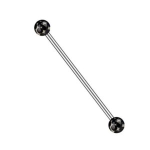 Taffstyle Piercing-Set Piercing Kristall Kugeln Industrial Intim Brust, Piercing Hantel Barbell Ohr Cartilage Helix Tragus Stab Ohrpiercing