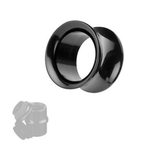 Taffstyle Plug Piercing Tunnel Double Flared Kunststoff Ohr Plug, Bunt Flesh Schraub Tunnel Double Flared Ohr Plug Piercing Ohrpiercing