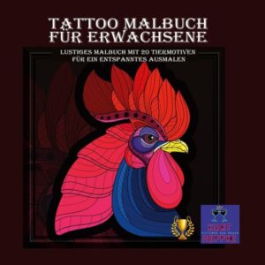 Tattoo Malbuch für Erwachsene