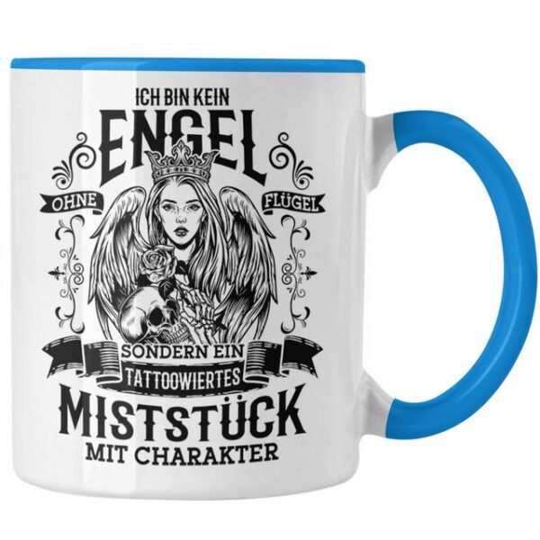 Trendation Tasse Trendation - Tattoo Tasse Spruch Tätowiererin Geschenk Frauen Geschenk