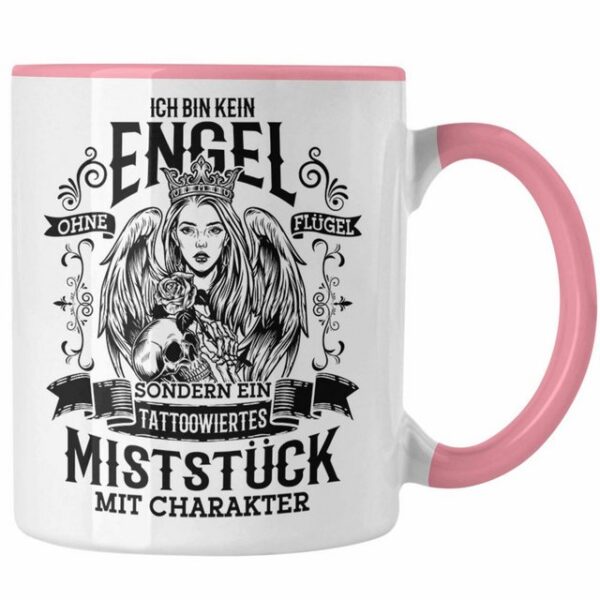 Trendation Tasse Trendation - Tattoo Tasse Spruch Tätowiererin Geschenk Frauen Geschenk