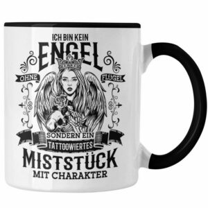 Trendation Tasse Trendation - Tattoo Tasse Spruch Tätowiererin Geschenk Frauen Geschenk