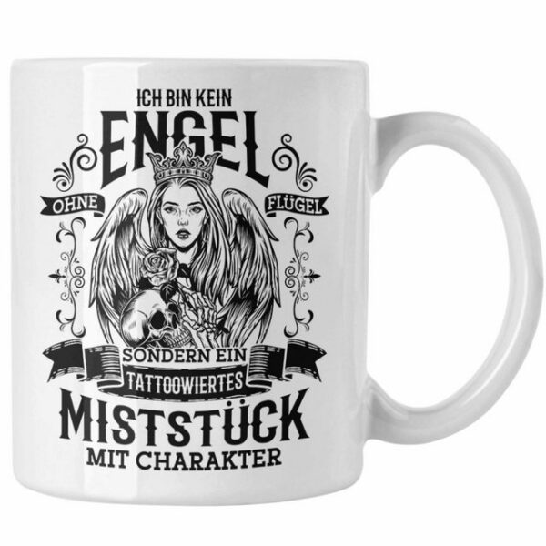 Trendation Tasse Trendation - Tattoo Tasse Spruch Tätowiererin Geschenk Frauen Geschenk