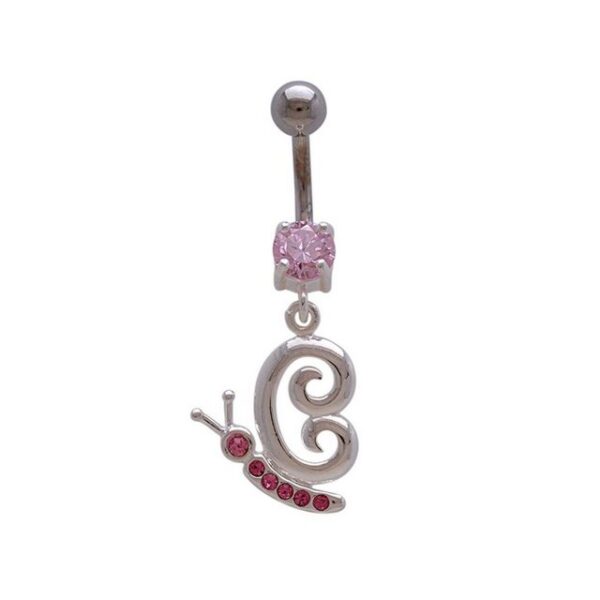 Vivance Bauchnabelpiercing Body Piercing "Schmetterling", mit Zirkonia