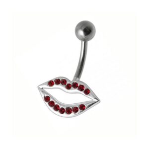 Vivance Bauchnabelpiercing Piercing "Lippen