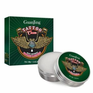 KSYLH Feuchtigkeitscreme tattoocreme 60g Natürliche Tattoo-Pflegecreme für vor,nach dem Tattoo, Feuchtigkeitslotion zur Unterstützung der Hautheilung