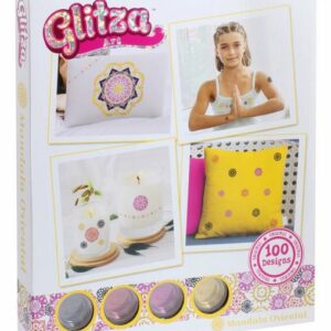 Knorrtoys® Kindertattoo Knorrtoys Glitza Art Mandala Oriental mit Glitzer und 100 Tattoos