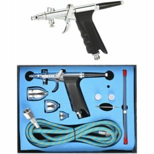 Mini-Sandstrahlen Sandstrahler Airbrush Spray Pattern Air Brush Kit f�r Kunstmalerei Tattoo Metall Manik�re Atzen Glas/Handtzung Geschli ffene