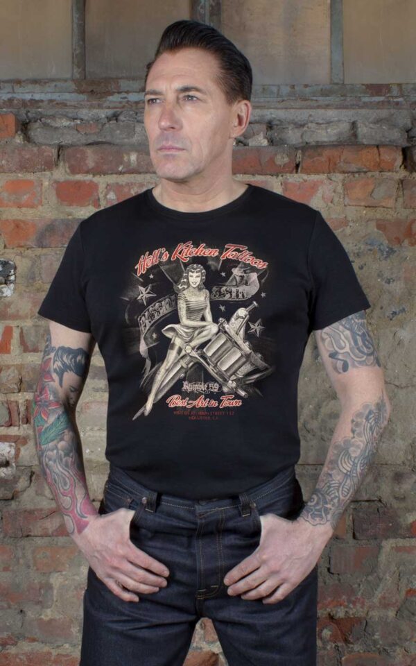 Rumble59 - T-Shirt - Hell's Kitchen Tattoos #XL