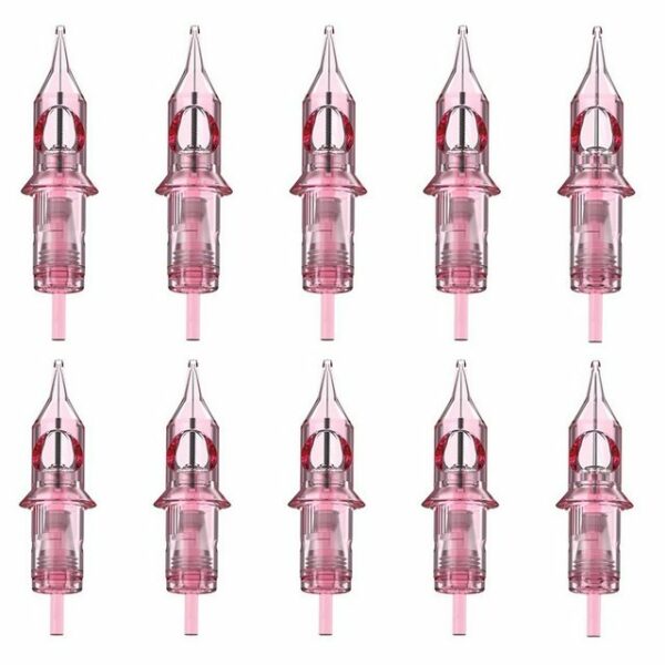 Scheiffy Schmuck-Tattoo 10 pcs Tattoo All-in-One-Nadeln,Tattoo-Nadeln, Einmalig, Eyeliner, Augenbrauen-Tattoo, Haar-Tattoo, Kopfhaut-Tattoo