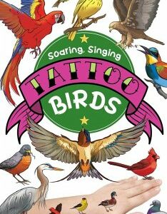 Soaring, Singing Tattoo Birds: 50 Temporary Tattoos That Teach