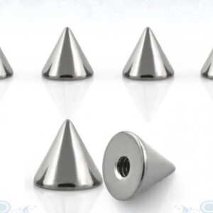 Spitze Cone Schraubaufsatz aus Titan G23