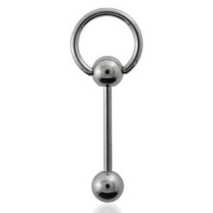 Piercing Barbell mit Ring 1